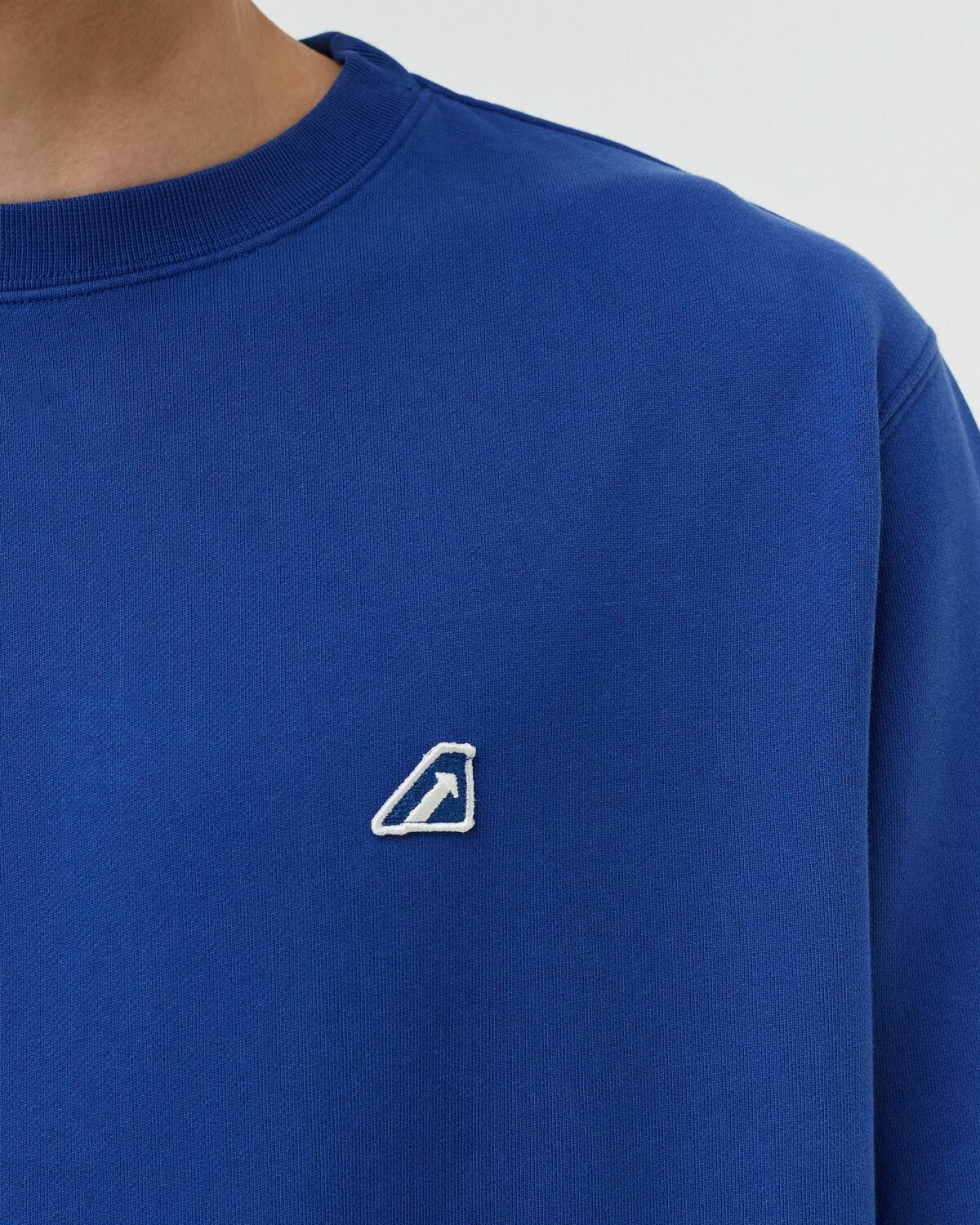 Autry Action Shoes Sweatshirt Tennis Man Blue Sweatshirts