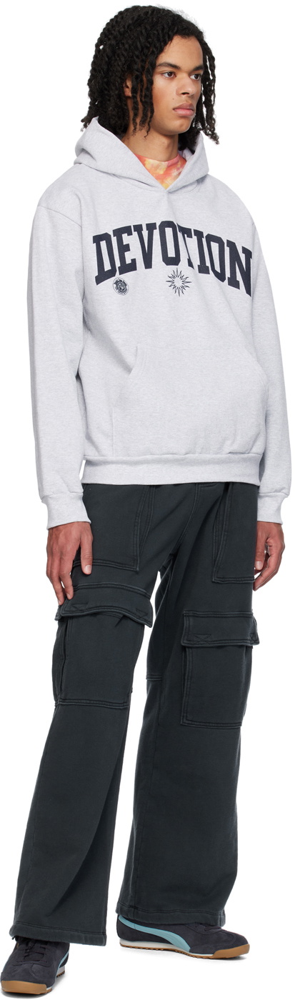Online Ceramics Gray 'Devotion' Hoodie