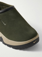 Nike - ACG Rufus Leather-Trimmed Fleece-Lined Suede Slip-On Sneakers - Multi