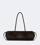 Khaite Donna Medium suede shoulder bag
