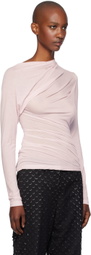 Helmut Lang Pink Wind T-shirt