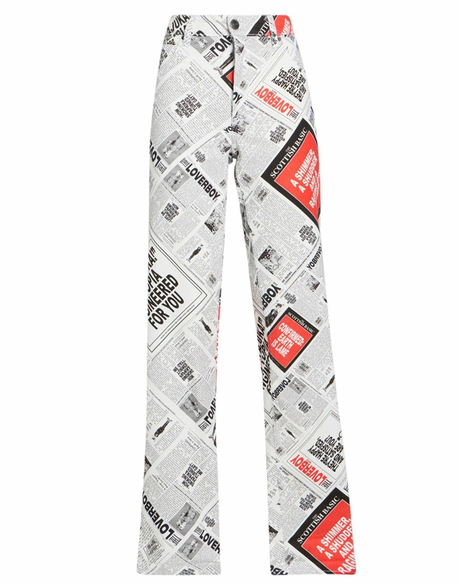 Photo: Charles Jeffrey Loverboy Womens Jeans in White