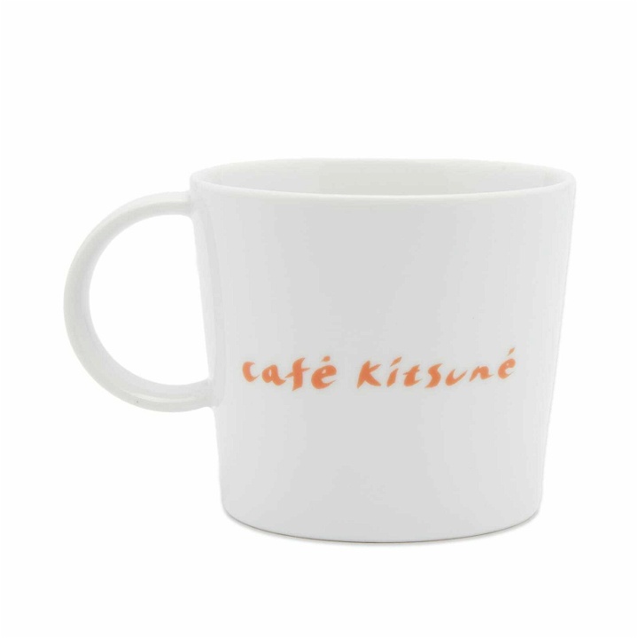 Photo: Maison Kitsuné Men's Cafe Kitsune X Kihara Mug L in Fox