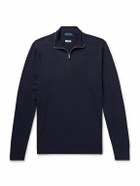Peter Millar - Excursionist Flex Merino Wool-Blend Half-Zip Sweater - Blue