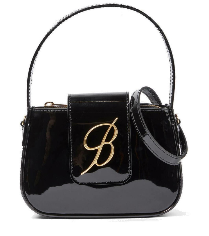Photo: Blumarine Small patent leather shoulder bag