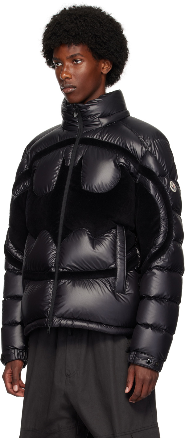 Moncler Black Solander Batman Down Jacket Moncler