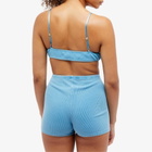 DONNI. Women's Rib Bralette in River