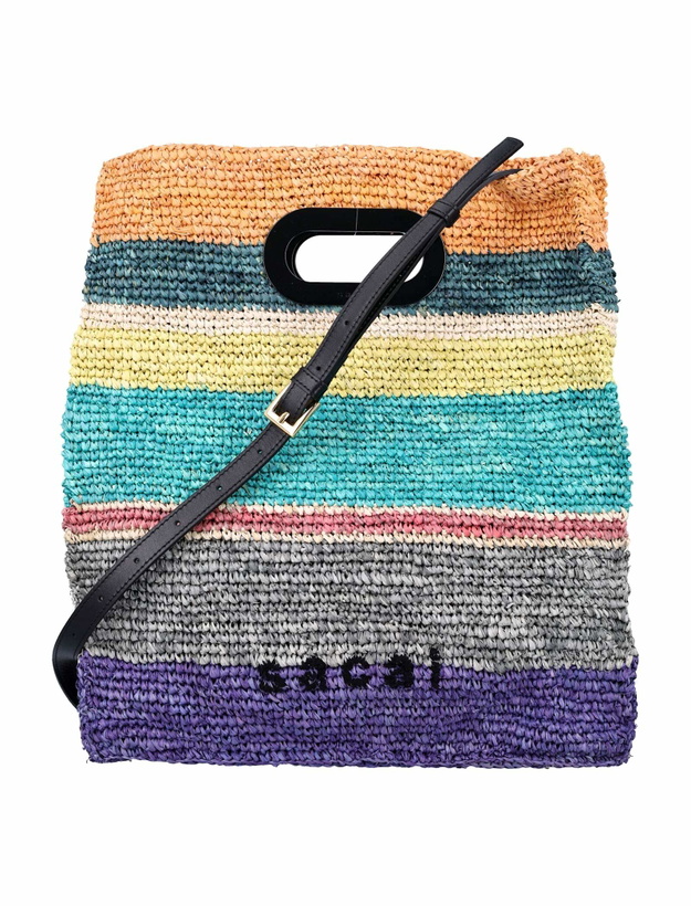 Photo: Sacai Raffia Tote Bag