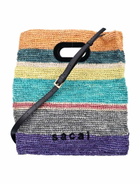 Sacai Raffia Tote Bag