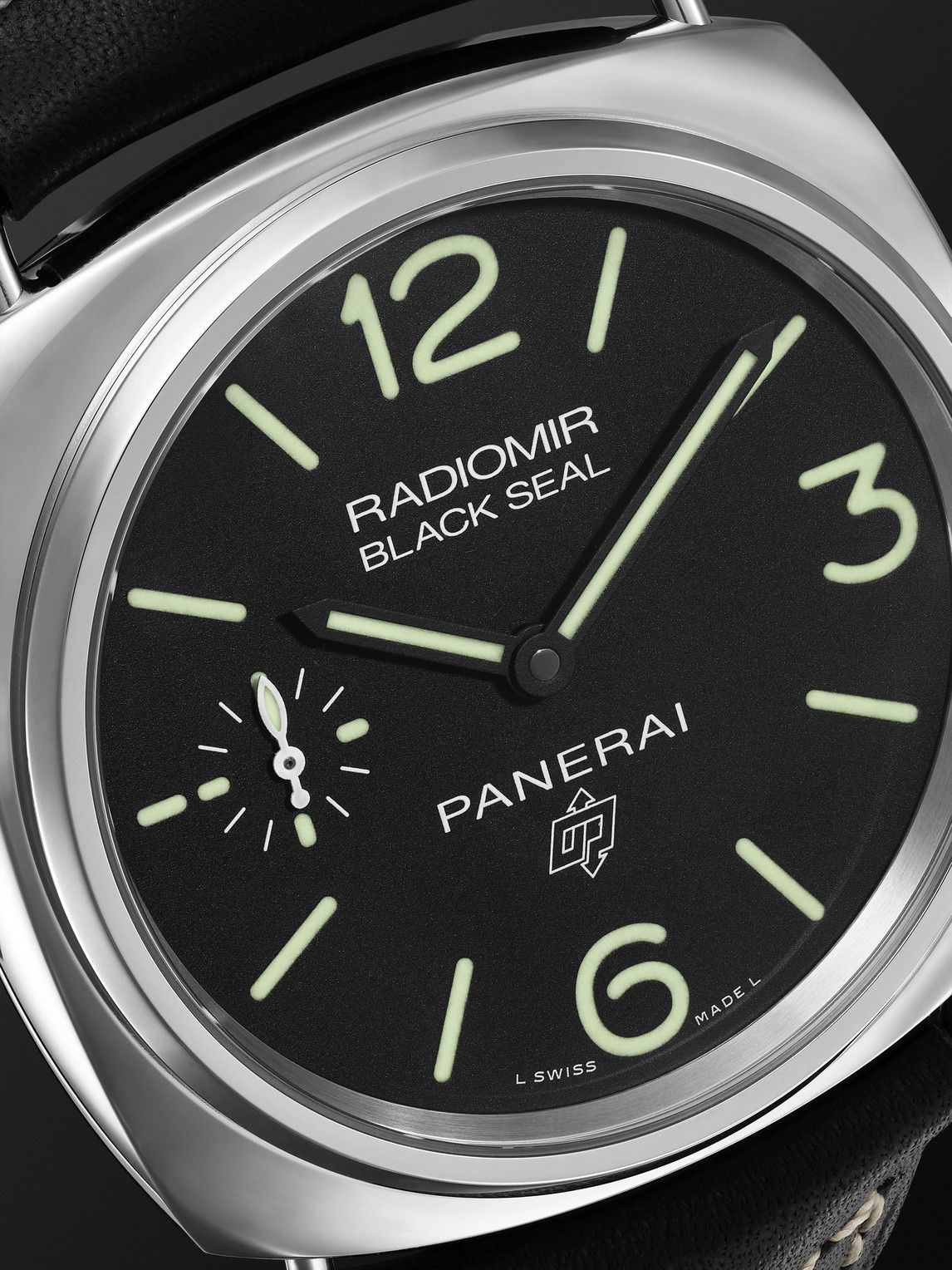 Panerai Radiomir Black Seal Hand Wound 45mm Stainless Steel and