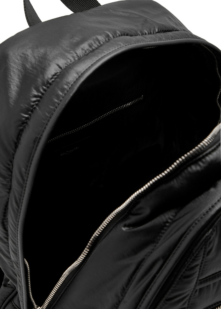 Saint Laurent City Nylon Backpack - Black - One Size