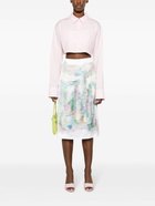 LOEWE - Blurred Print Midi Skirt