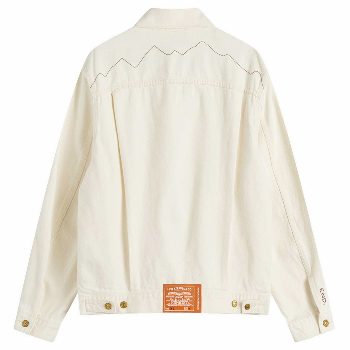 Levi's END. x Levis Type II Trucker Jacket 'Mount Rambler Levi's END. x Levis Type II Trucker Jacket 'Mount Rambler
