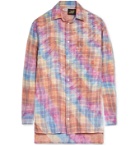 Loewe - Paula’s Ibiza Tie-Dyed Checked Cotton Overshirt - Multi
