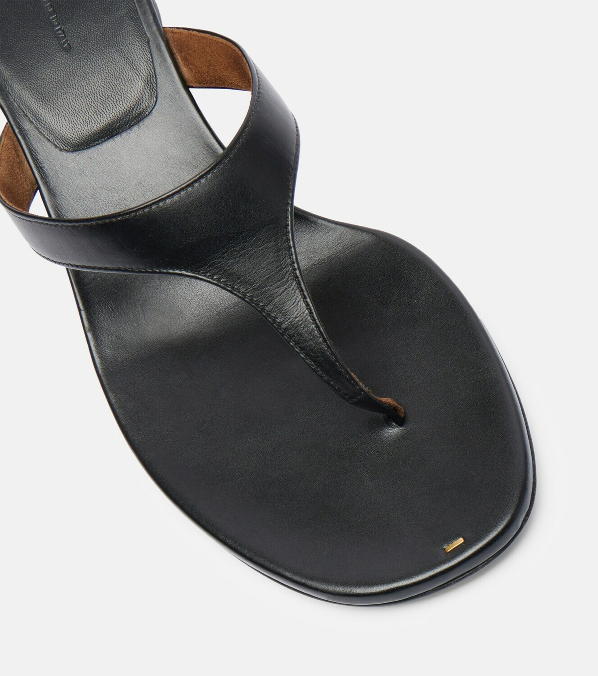 Khaite Archer 55 leather thong sandals