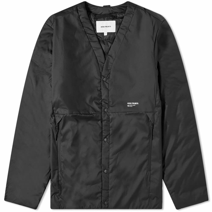 Photo: Norse Projects Men's Otto Light Pertex Liner Jacket in Black