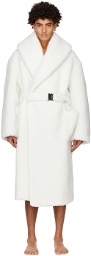 Casablanca White Belted Coat