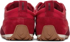 Alohas Red Tb.304 Nylon Leather Sneakers