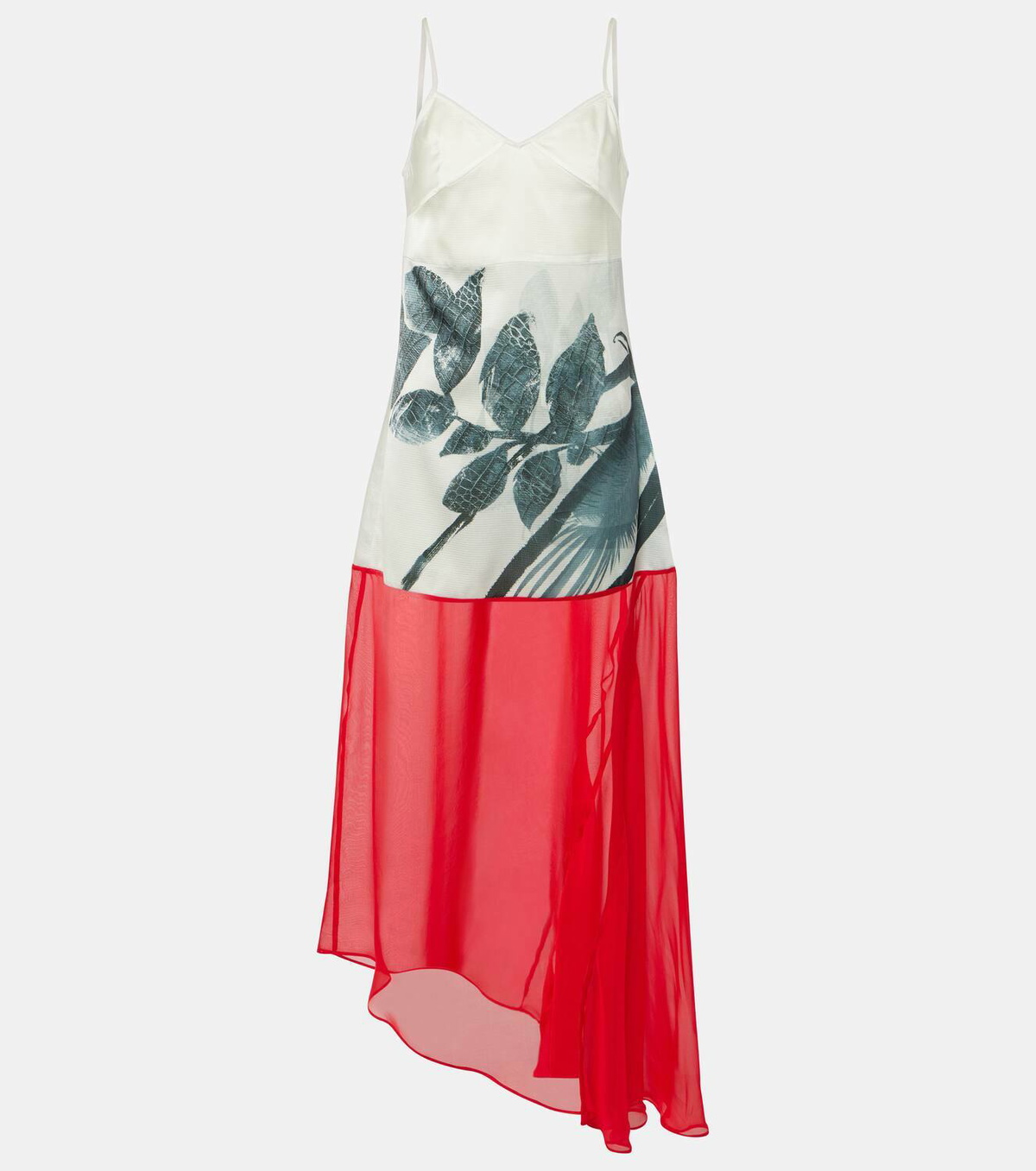 Jacques Wei Printed midi dress
