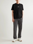 Nanga - Straight-Leg Cotton-Blend Jersey Sweatpants - Black