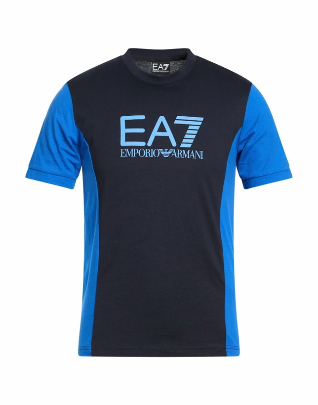 Photo: Ea7 Mens T-shirt Midnight in Blue
