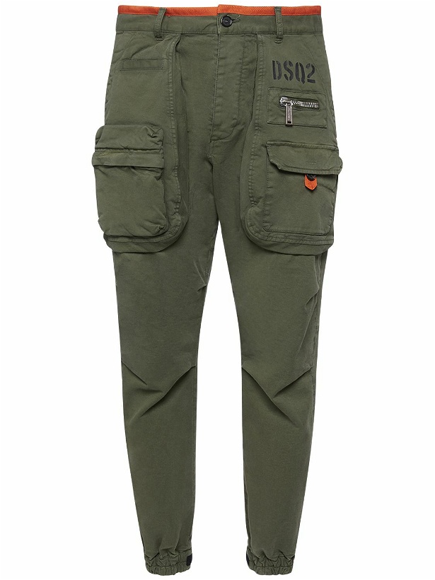 Photo: DSQUARED2 - Stretch Cotton Drill Cargo Pants