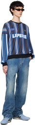 le PÈRE Blue Straight Jeans