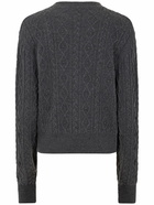 RABANNE Wool & Cashmere Knit Sweater with crystals