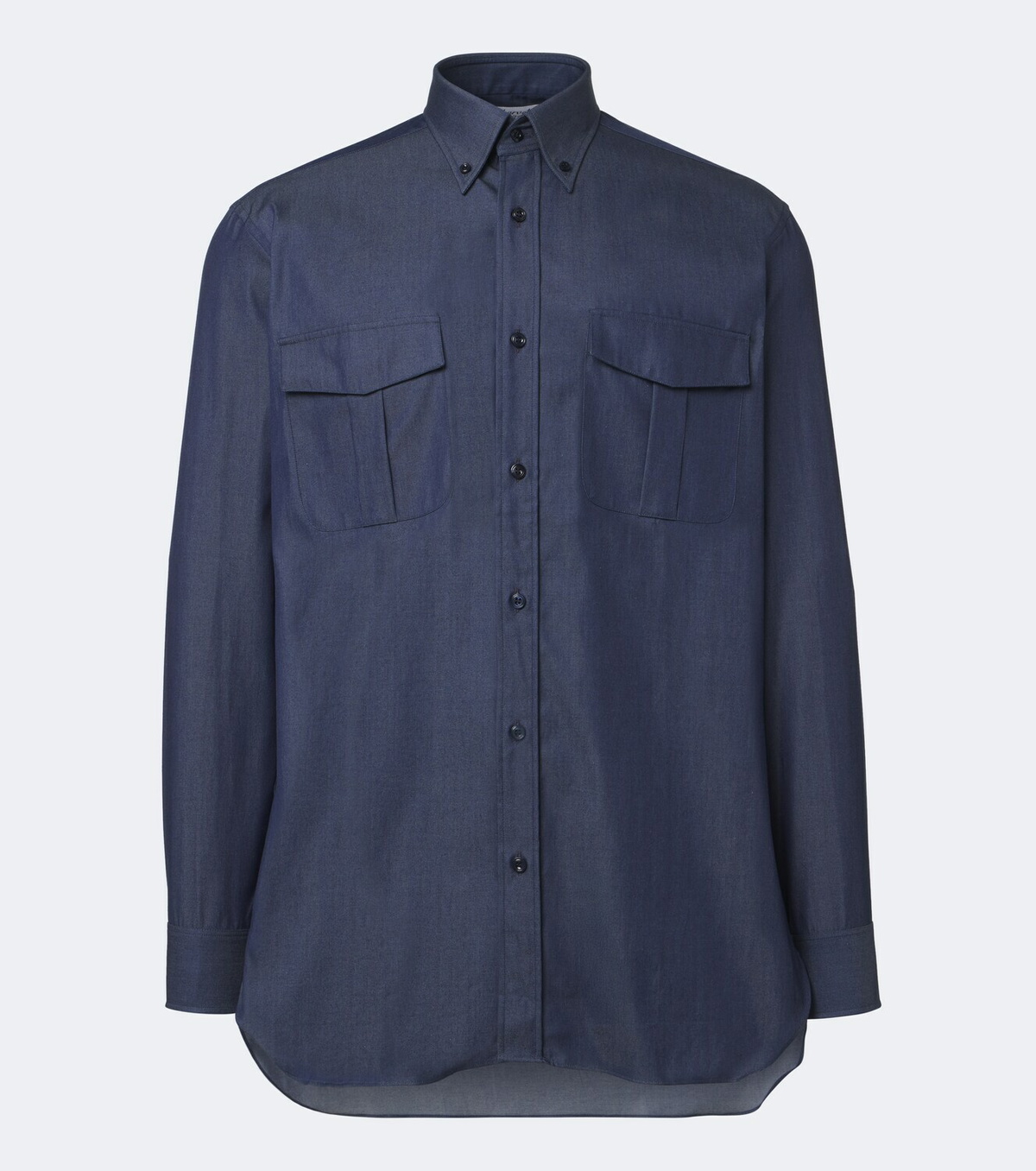 Charvet Cotton chambray shirt