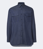 Charvet Cotton chambray shirt