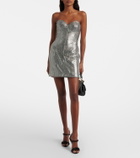 Dolce&Gabbana Embellished corset minidress