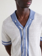 Onia - Camp-Collar Linen Shirt - Neutrals