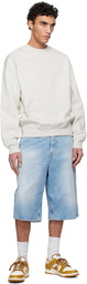 Nike Gray Solo Swoosh Sweatshirt