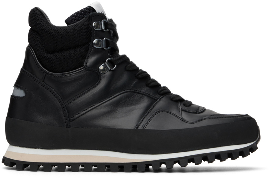 Snow Snickers Spalwart Black Marathon Snow Sneakers Spalwart