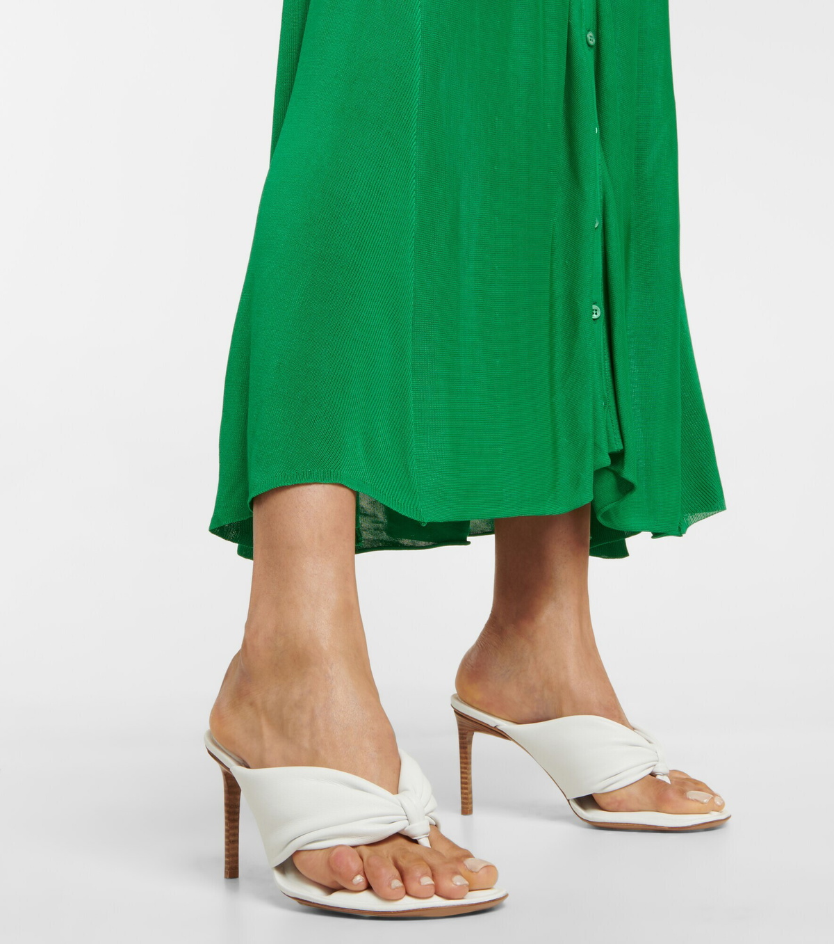 Jacquemus - Les Sandales Nocio leather thong sandals