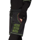 GCDS Black Logo Double Stroke Lounge Pants
