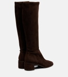 Tory Burch Cap-toe 55 suede knee-high boots