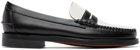 Sebago Black & White Classic Dan Loafers