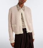 Moncler Wool and alpaca-blend cardigan
