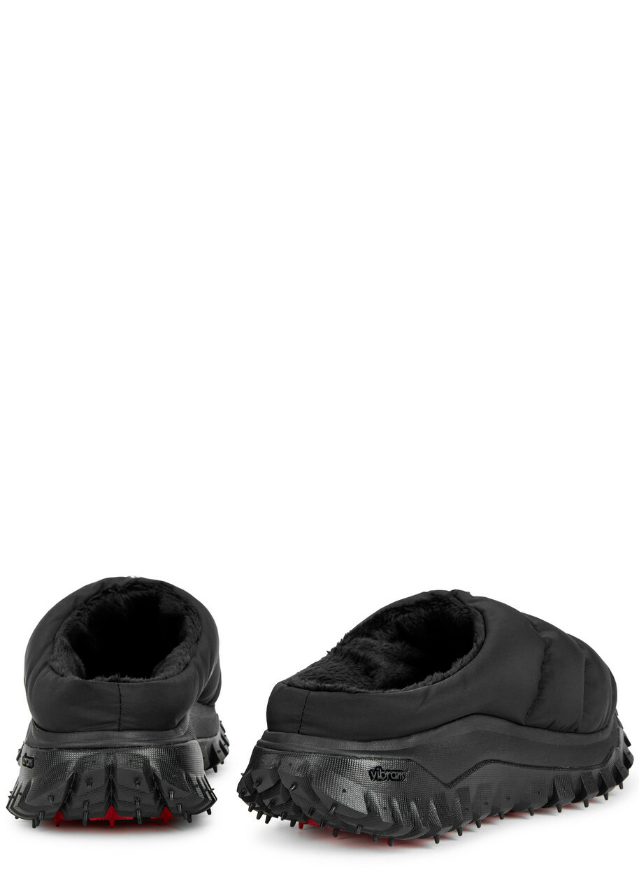 Moncler 6 Moncler 1017 Alyx 9SM Trailgrip Après Nylon Mules Black