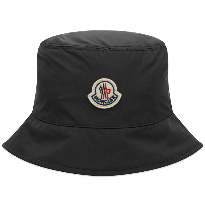 Photo: Moncler Men's Monogram Bucket Hat in Black