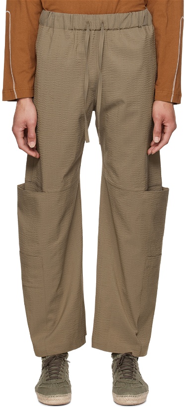 Photo: SAGE NATION Brown Parachute Trousers