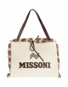 Missoni Womens Handbag Ivory