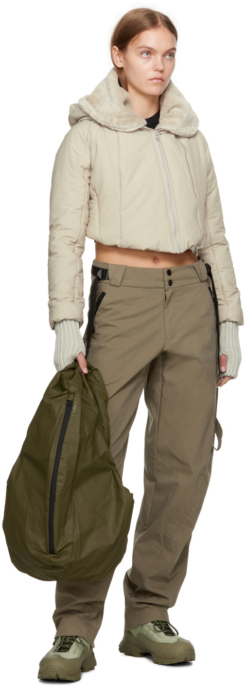 Hyein Seo Khaki Poplin Backpack