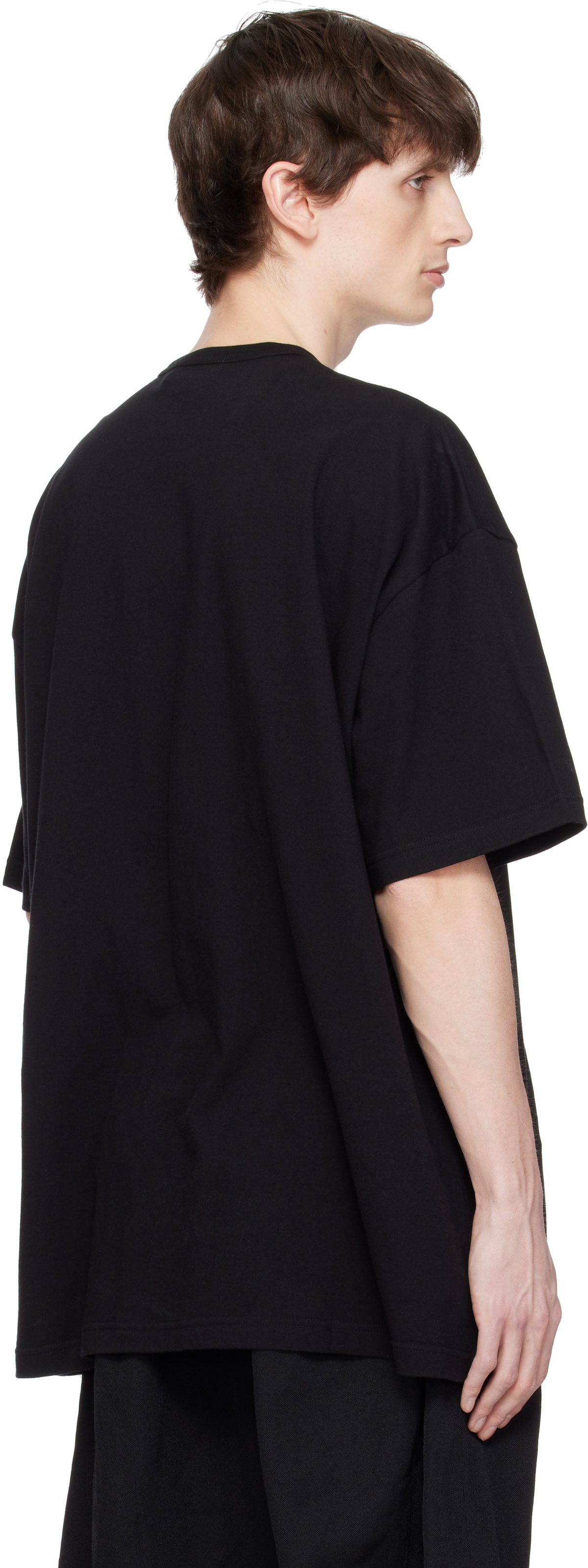 Black Comme des Garçons Black Nike Edition Oversized T-shirt