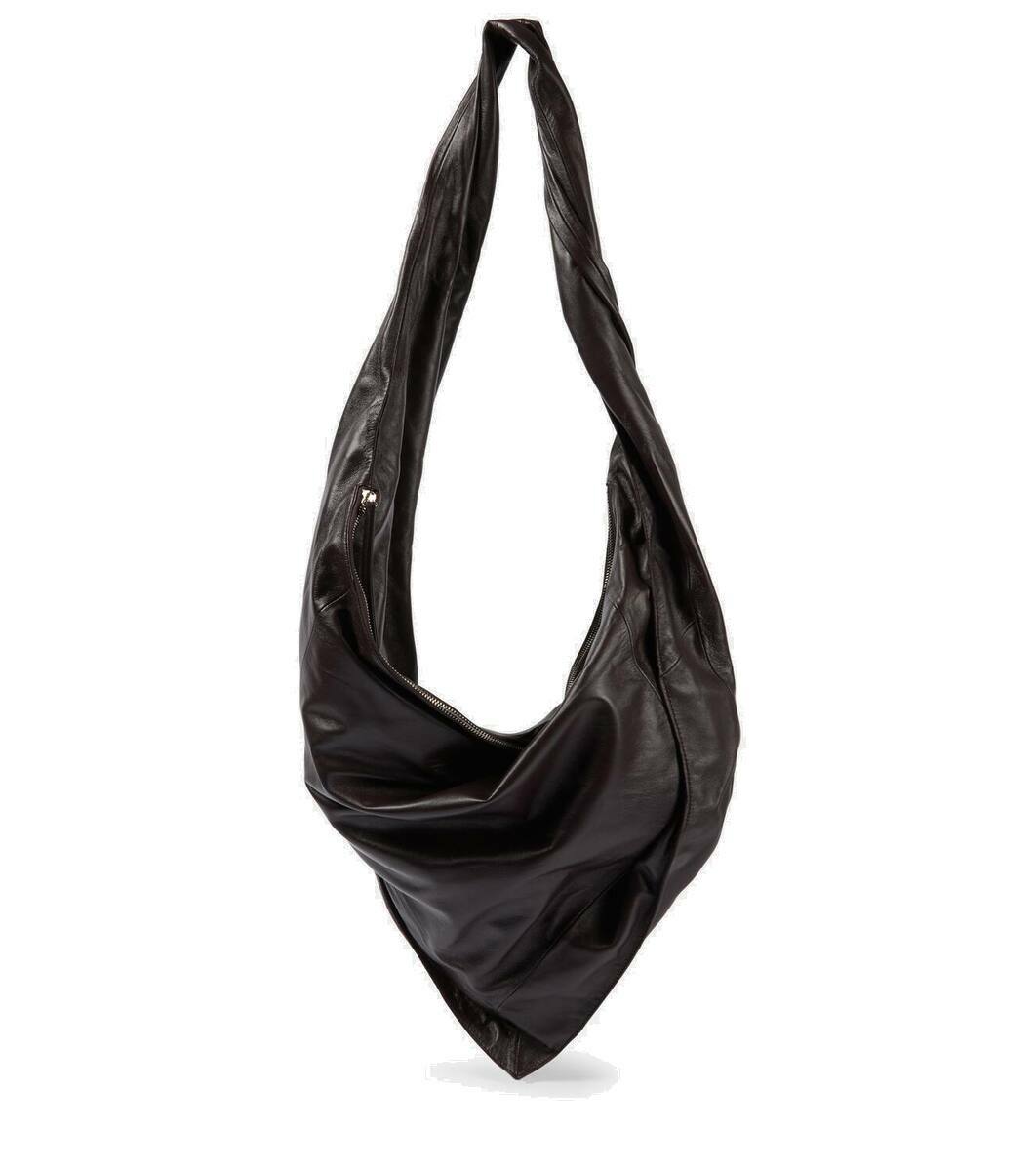 Lemaire Scarf leather shoulder bag Lemaire