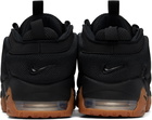 Nike Black Air More Uptempo Low Sneakers