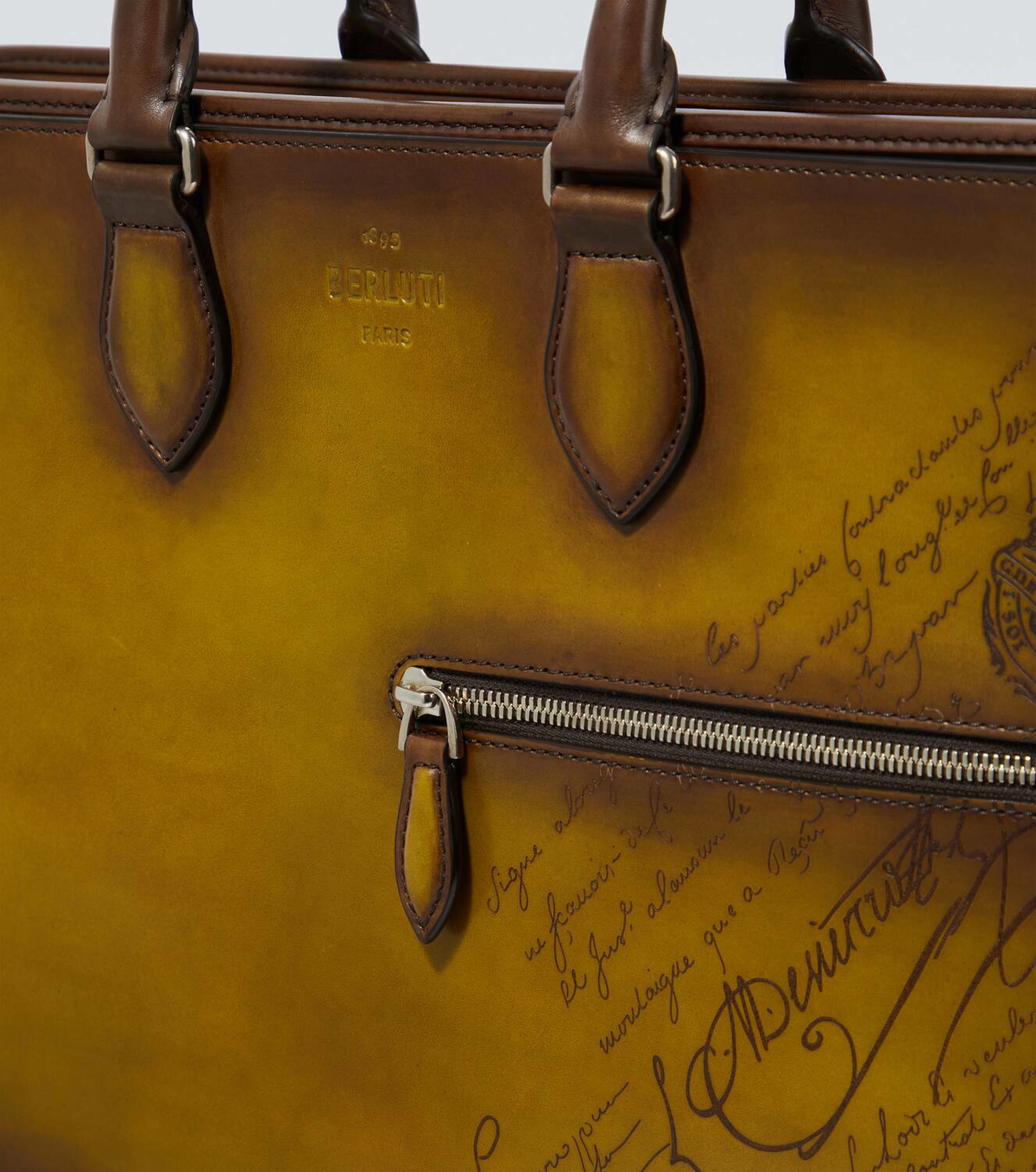 Berluti Leather briefcase