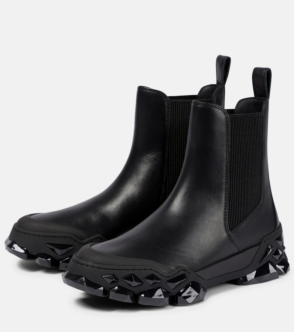jimmy choo rourke leather chelsea boots
