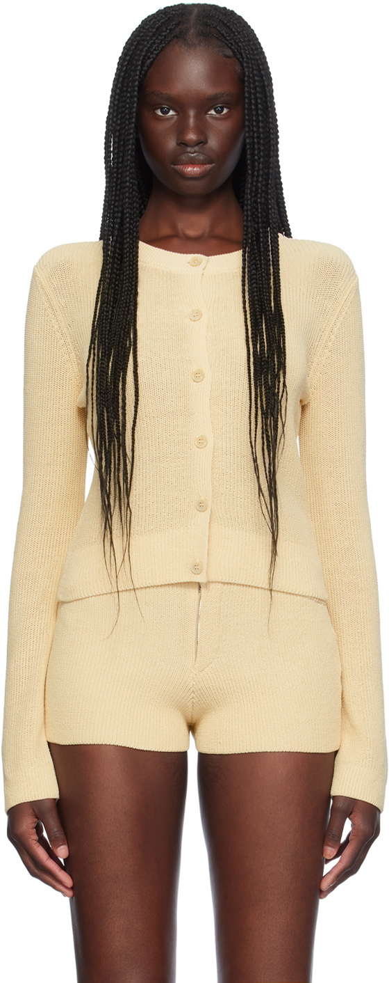 Aya Muse Beige Lysi Cardigan